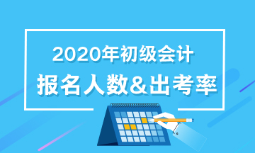 查看！各地2020年初級會計職稱報名人數(shù)及出考率匯總！