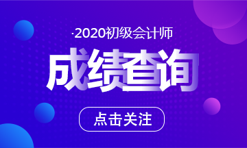 2020湖南初級(jí)會(huì)計(jì)考試成績(jī)查詢時(shí)間公布了嗎？