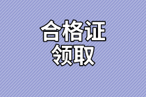 廣東2020年資產(chǎn)評估師考試合格證書領(lǐng)取信息公布了嗎？