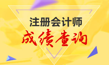 山東2020注會(huì)成績(jī)查詢時(shí)間在哪一天？