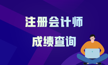 長(zhǎng)春2020注會(huì)成績(jī)查詢時(shí)間