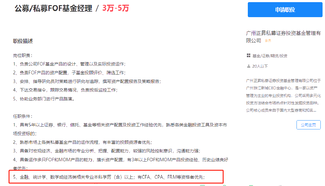 大家都想考CFA，CFA的含金量到底如何？