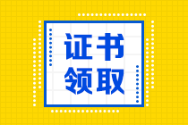 山東2020初中級(jí)經(jīng)濟(jì)師證書領(lǐng)取時(shí)間公布了嗎？