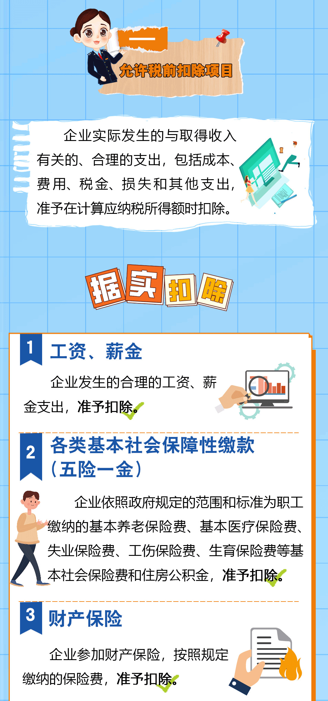 送您一份企業(yè)所得稅稅前扣除秘籍，請查收！