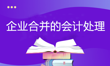 干貨！企業(yè)合并的會計處理 有案例~