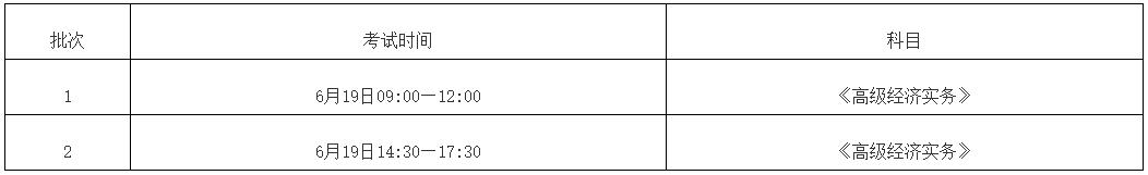 赤峰2021年高級經(jīng)濟(jì)師考試時間