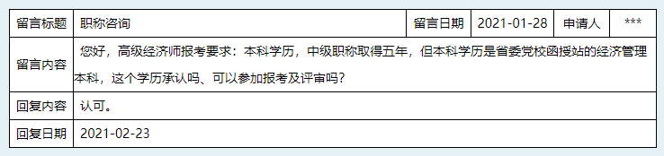 函授本科可以報考及參評高級經(jīng)濟師嗎？