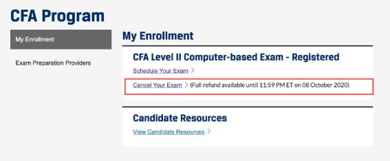 解答|2021年CFA考試最新退款規(guī)則是什么？
