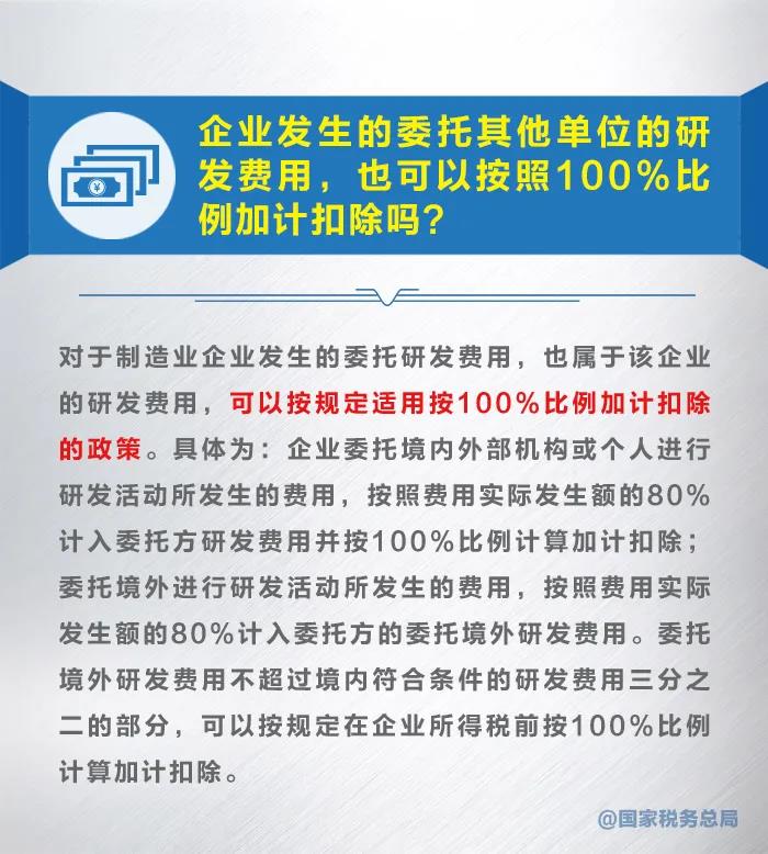 漲知識！九張圖了解研發(fā)費用加計扣除新政策 收藏！