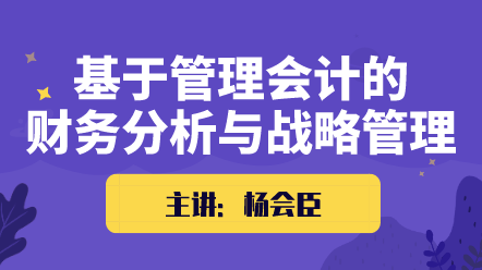 基于管理會計的財報分析與戰(zhàn)略管理