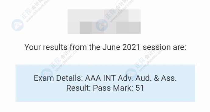 2021年6月ACCA考試成績終于公布啦！網(wǎng)校學(xué)員來報喜！快來吸歐氣！