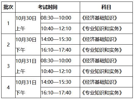 錫林郭勒盟2021年初中級經(jīng)濟(jì)師考試時間