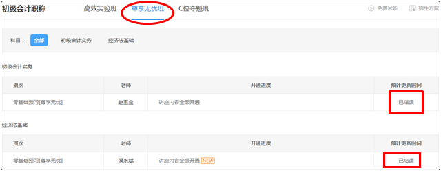 提醒！2022年初級會計【預(yù)習(xí)階段】課程更新完畢！