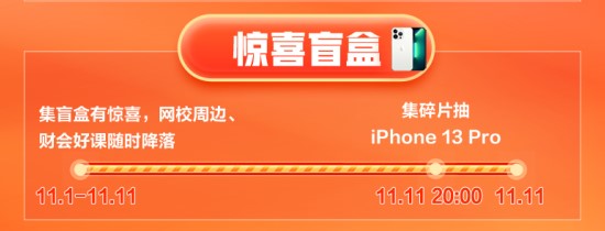 爽十一lucky抽盲盒啦！拼手氣贏iPhone13Pro嗨到家