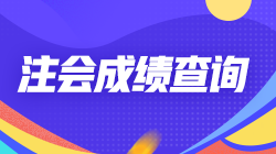 甘肅2021年cpa成績查詢時間來啦！