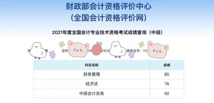 中級(jí)會(huì)計(jì)一年過(guò)三科！不要假裝努力！結(jié)果不會(huì)陪你演戲！