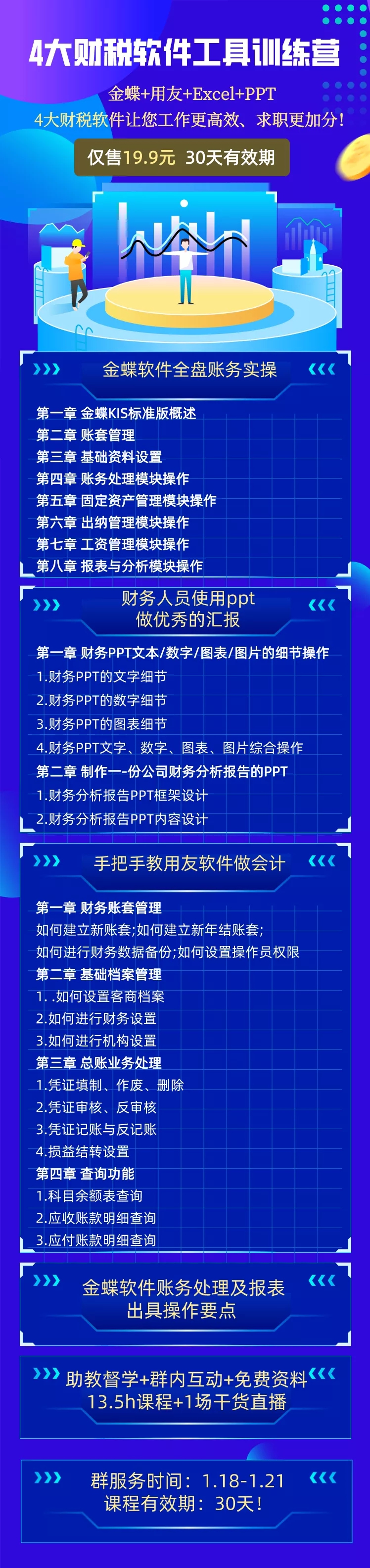 《4天財務軟件工具訓練營》限時秒殺！