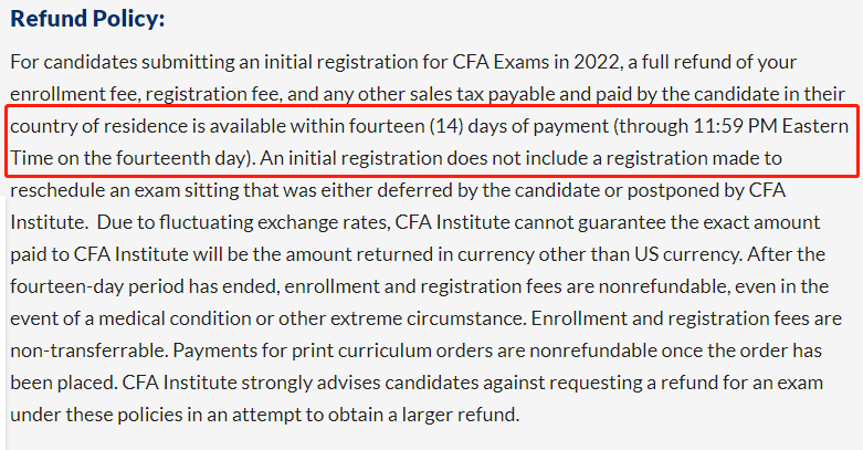 2022年11月CFA報名時間正式出爐！2月1日開始報名