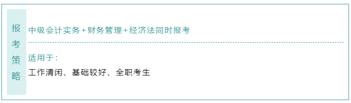 不知道中級(jí)會(huì)計(jì)職稱(chēng)報(bào)考科目如何搭配？這樣選！