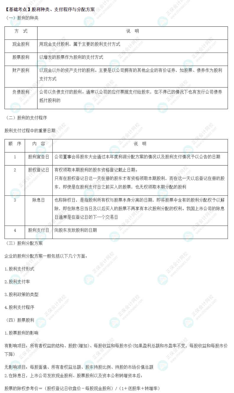 2022注會《財管》基礎(chǔ)備考階段必備考點