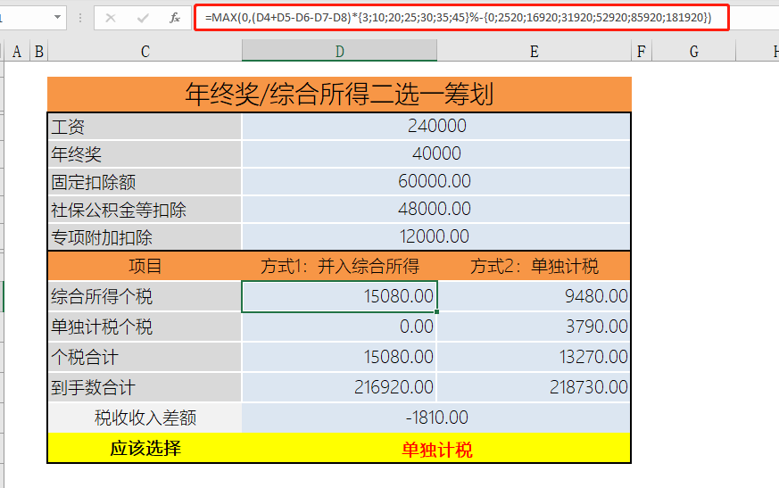 年終獎(jiǎng)計(jì)稅方式到底怎么選最劃算？