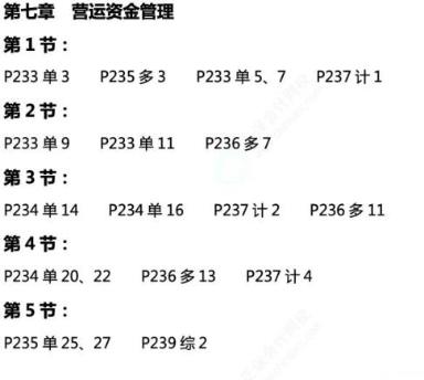 達(dá)江22年中級財務(wù)管理《應(yīng)試指南》刷題系列【5】：第7章