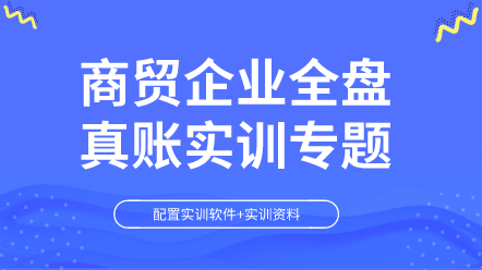 商貿企業(yè)全盤真賬實訓專題