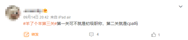 羊了個羊難上熱搜 CPA考友直呼這不就是...