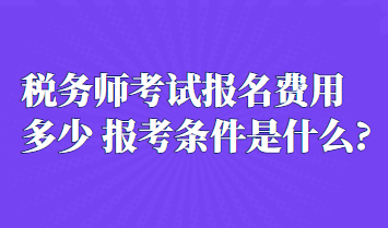 稅務(wù)師考試報(bào)名費(fèi)用是多少