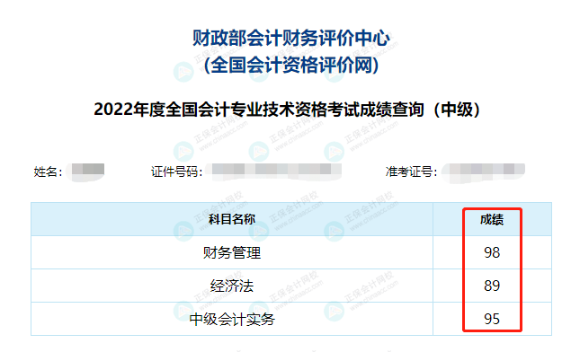 2022中級(jí)會(huì)計(jì)成績(jī)公布后要低調(diào)？但實(shí)力不允許??！必須曬出來(lái)！