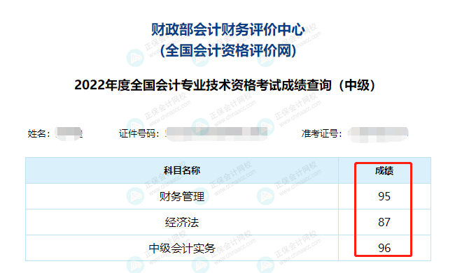 2022中級(jí)會(huì)計(jì)成績(jī)公布后要低調(diào)？但實(shí)力不允許??！必須曬出來(lái)！