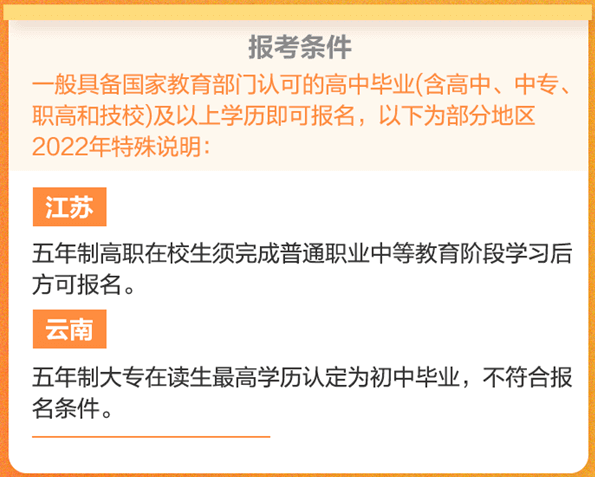 敲重點：這些條件不滿足無法成功報名初級會計考試！