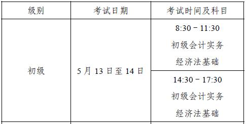 注意啦！這個(gè)地區(qū)初級(jí)會(huì)計(jì)考試僅2天時(shí)間 快查>