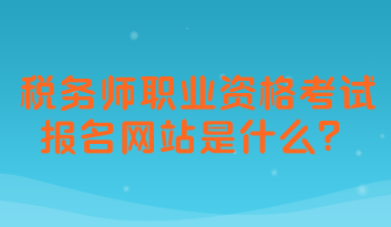 稅務師職業(yè)資格考試報名網(wǎng)站是