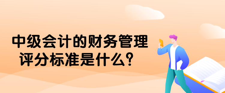 中級會計的財務管理評分標準是什么？