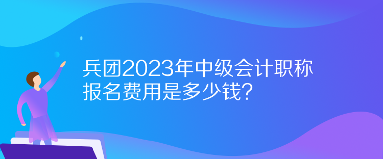 兵團(tuán)2023年中級(jí)會(huì)計(jì)職稱報(bào)名費(fèi)用是多少錢？