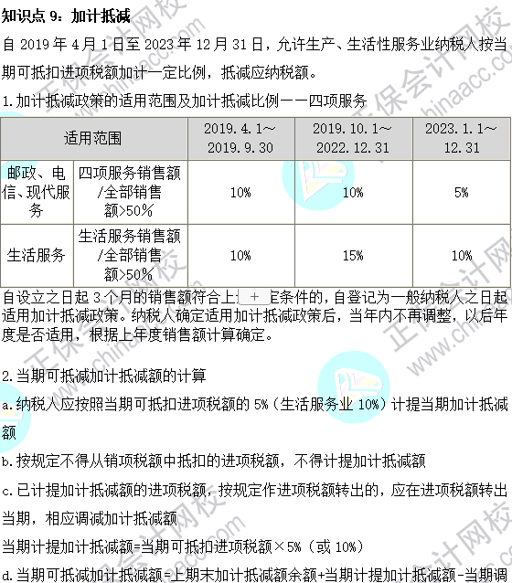 2023注會(huì)《稅法》基礎(chǔ)階段易混易錯(cuò)知識(shí)點(diǎn)（九）