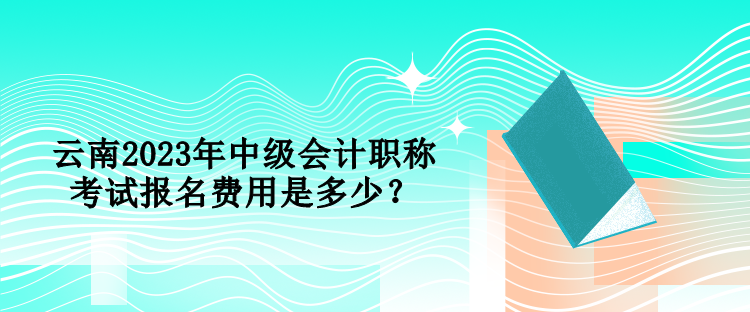 云南2023年中級(jí)會(huì)計(jì)職稱考試報(bào)名費(fèi)用是多少？