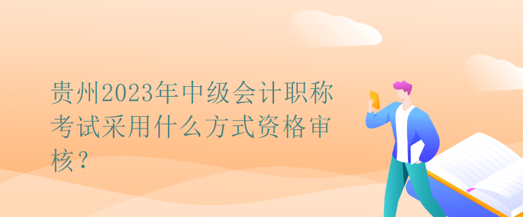 貴州2023年中級(jí)會(huì)計(jì)職稱考試采用什么方式資格審核？