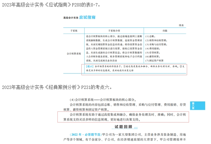 2023高級會(huì)計(jì)師考后回憶試題考點(diǎn)及輔導(dǎo)書版點(diǎn)評案例分析六