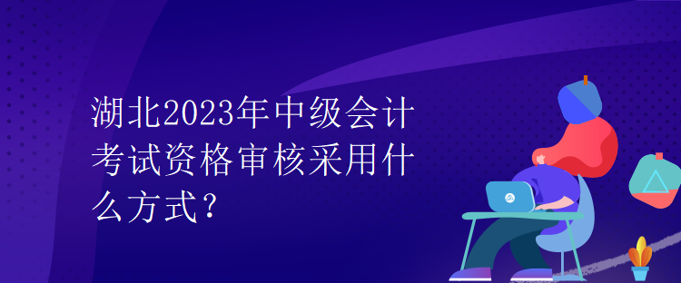 湖北2023年中級會計(jì)考試資格審核采用什么方式？