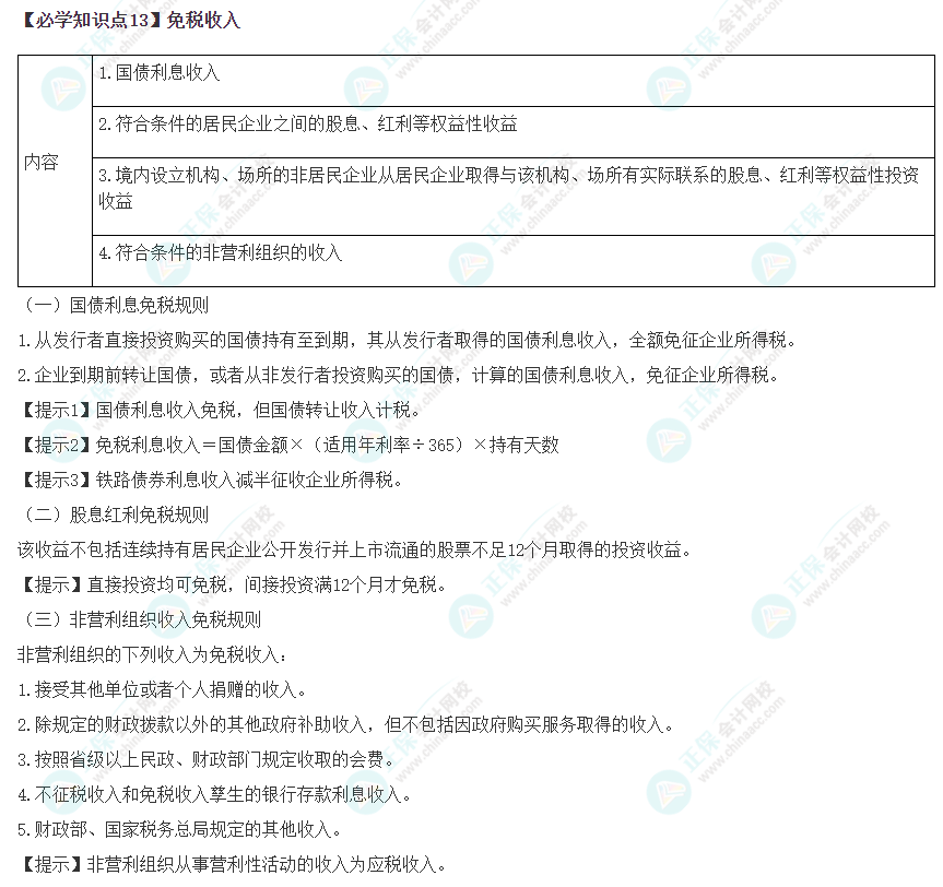 2023年注會(huì)《稅法》基礎(chǔ)階段必學(xué)知識(shí)點(diǎn)