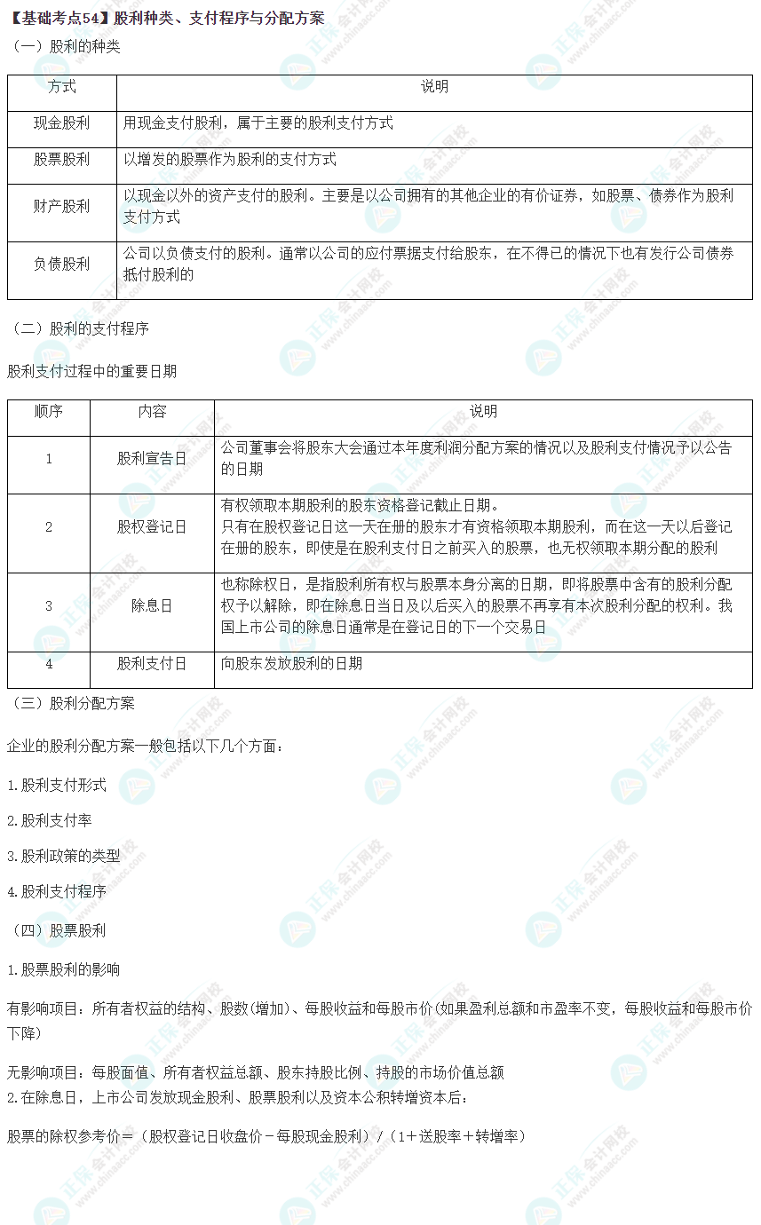 2023年注會(huì)《財(cái)管》基礎(chǔ)階段必學(xué)知識(shí)點(diǎn)