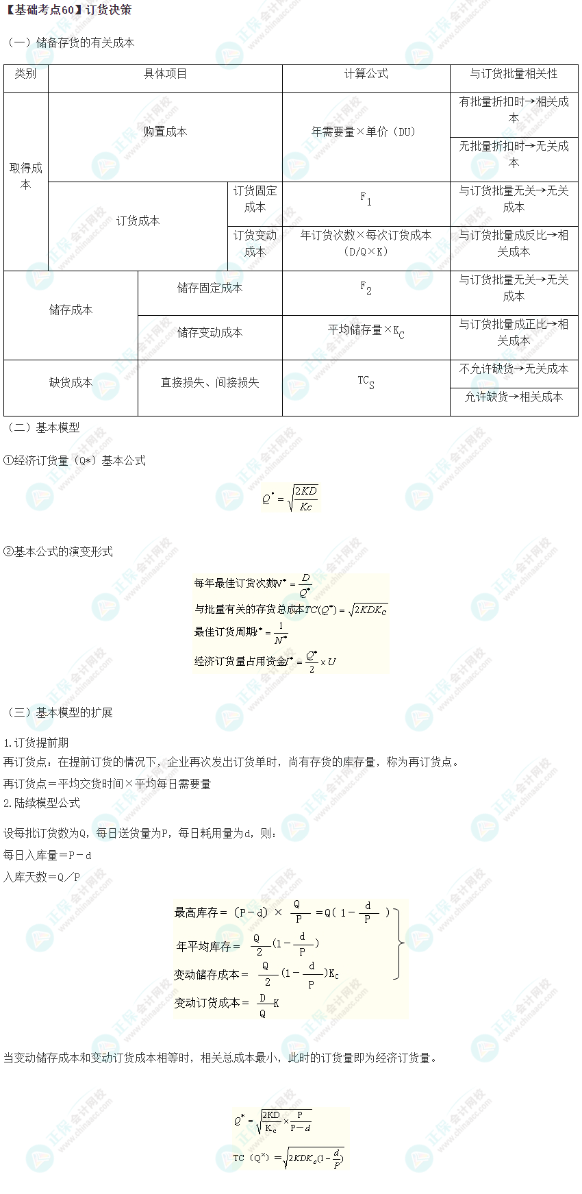 2023年注會(huì)《財(cái)管》基礎(chǔ)階段必學(xué)知識(shí)點(diǎn)