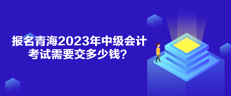 報(bào)名青海2023年中級(jí)會(huì)計(jì)考試需要交多少錢(qián)？