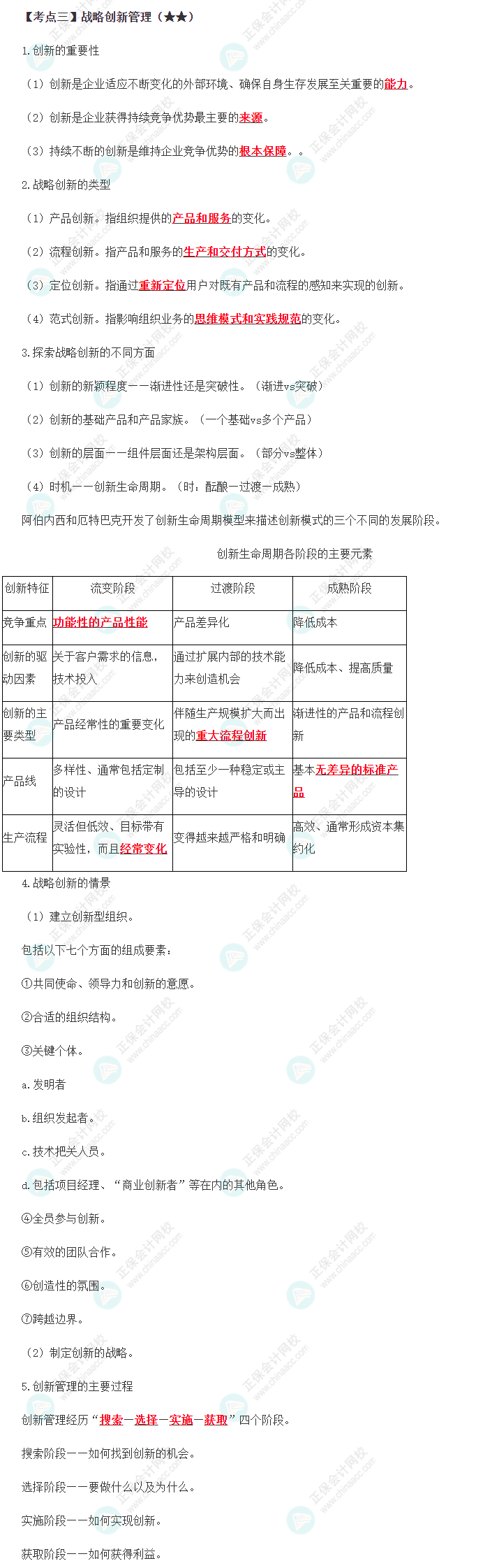 戰(zhàn)略創(chuàng)新管理