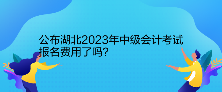 公布湖北2023年中級(jí)會(huì)計(jì)考試報(bào)名費(fèi)用了嗎？