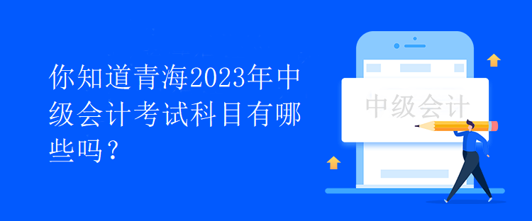 你知道青海2023年中級(jí)會(huì)計(jì)考試科目有哪些嗎？