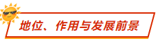 地位、作用與發(fā)展前景