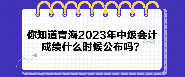 你知道青海2023年中級會計(jì)成績什么時(shí)候公布嗎？